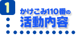 活動内容 活動内容